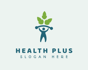 Natural Health Fitness logo design