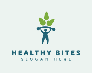 Natural Health Fitness logo design