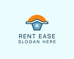 Sunrise Home Rental  logo design