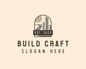 Pathway Building Developer logo design