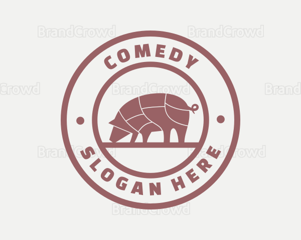 Pig Butcher Farm Logo