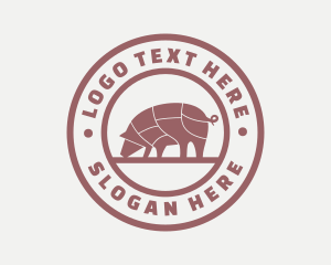 Restaurant - Pig Butcher Farm logo design