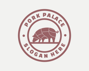 Swine - Pig Butcher Farm logo design