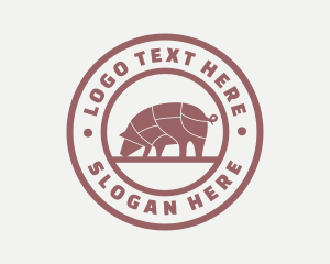 Pig Butcher Farm  Logo