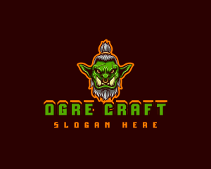 Ogre - Goblin Gaming Avatar logo design