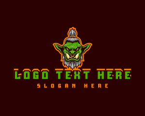 Ogre - Goblin Gaming Avatar logo design