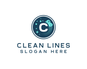 Sponge Housekeeping Clean logo design