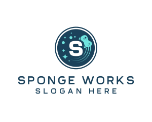Sponge - Sponge Housekeeping Clean logo design