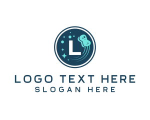 Lettermark - Sponge Housekeeping Clean logo design