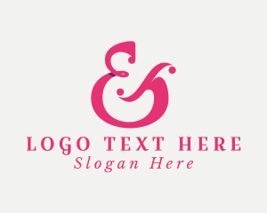 Calligraphy - Elegant Stylish Ampersand logo design