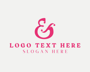 Modern - Elegant Stylish Ampersand logo design