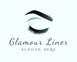 Eyeliner - Eyeliner Cosmetics Makeup logo design