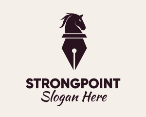 Horse - Horse Pen Writer logo design