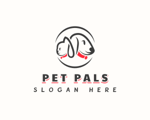 Cat Dog Pet logo design