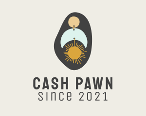 Pawn - Boho Earring Accessories logo design