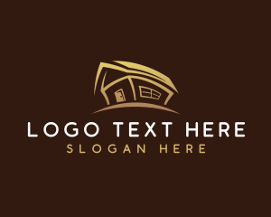 Roofing - House Realty Property logo design