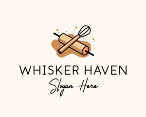 Whisker - Bakery Baking Tools logo design