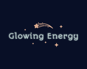 Shooting Star Glow Company logo design