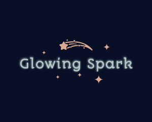 Shooting Star Glow Company logo design