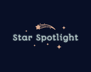 Shooting Star Glow Company logo design