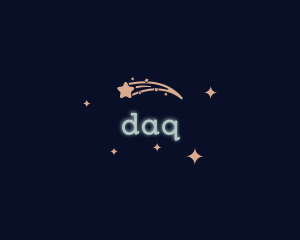 Night - Shooting Star Glow Company logo design