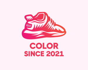 Sneakers - Outdoor Hiking Shoes logo design