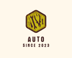 Signage - Rustic Mechanic Tools logo design