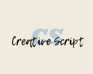 Script Cosmetics Fashion logo design