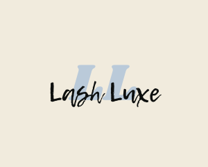 Script Cosmetics Fashion logo design