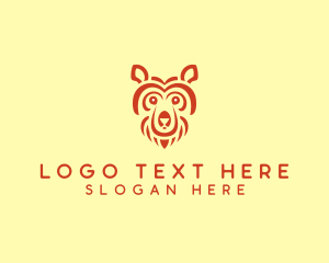 Bear - Grizzly Bear Animal logo design