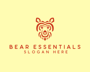 Bear - Grizzly Bear Animal logo design