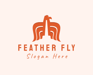 Falcon Bird Wings logo design