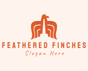 Falcon Bird Wings logo design