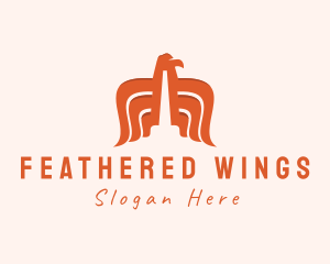 Falcon Bird Wings logo design