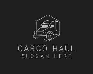 Automobile Logistics Cargo logo design