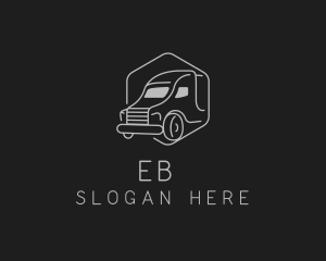 Moving - Automobile Logistics Cargo logo design