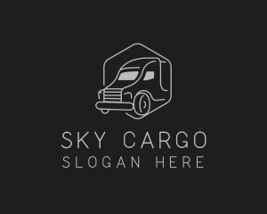 Automobile Logistics Cargo logo design