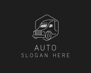 Shipping - Automobile Logistics Cargo logo design