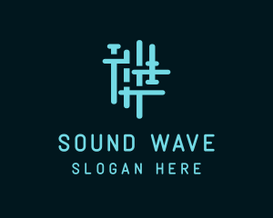 Audio - Audio Frequency Synthesizer logo design
