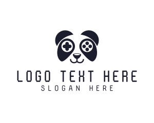 Bear - Panda Game Streamer logo design
