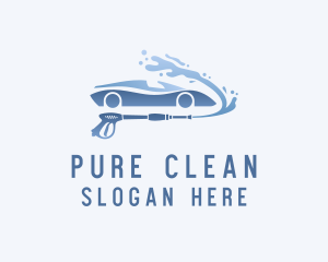 Car Splash Pressure Washing  logo design