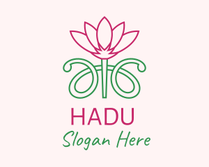 Lotus Flower Garden  Logo