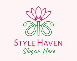 Lotus Flower Garden  Logo