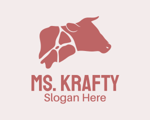 Store - Butcher Beef Meat Cuts logo design