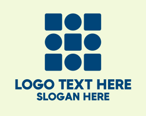 Dot - Modern Circle And Square logo design
