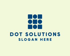 Dot - Modern Circle And Square logo design