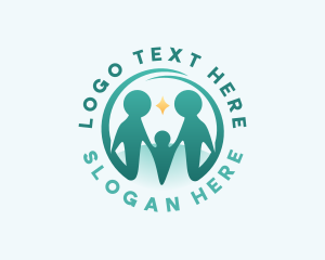 People - Family Care Foundation logo design