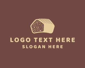 Loaf Of Bread - Tasty Bread Loaf logo design