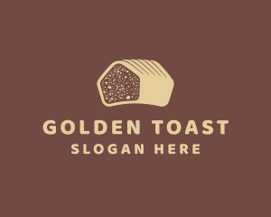 Toast - Tasty Bread Loaf logo design