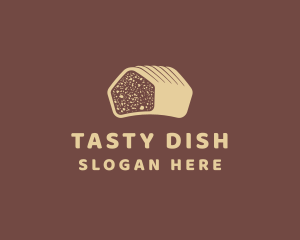 Tasty Bread Loaf  logo design